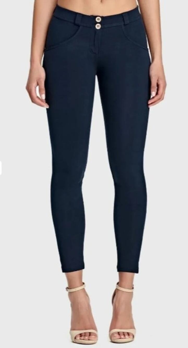 NWT Freddy WR.UP Fashion Mid-Rise Legging Pants, Navy Blue, Size 8
